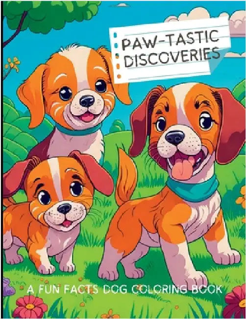 Paw-Tastic Discoveries: A Fun Facts Dog Coloring Book: Explore the Fascinating World of 50 Dogs Breed by Heartventures, Little