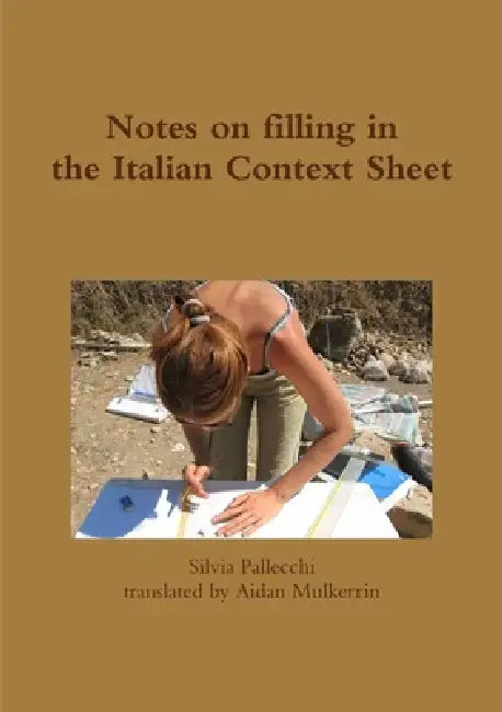 Notes on filling in the Italian Context Sheets by Silvia Pallecchi