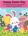Happy Easter Coloring Book: 50 Pages of Cute and Playful Designs for Kids by Sechovicz, David