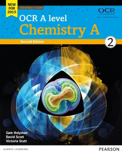 OCR A level Chemistry A Student Book 2 + ActiveBook by Dave Scott