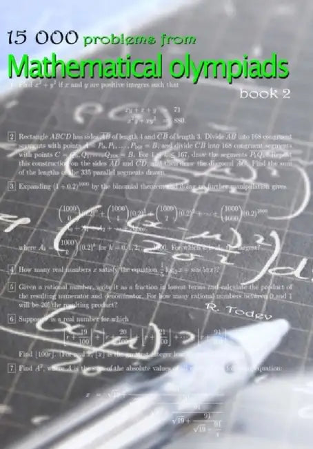 15 000 Problems from Mathematical Olympiads: Book 2 by Todev, R.