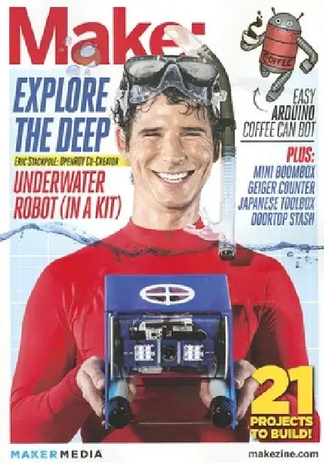 Make: Technology on Your Time Volume 34: Robotics by Mark Frauenfelder