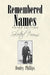 Remembered Names by Donley Phillips