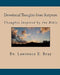 Devotional Thoughts from Scripture: Thoughts Inspired by the Bible by Lawrence E. Bray