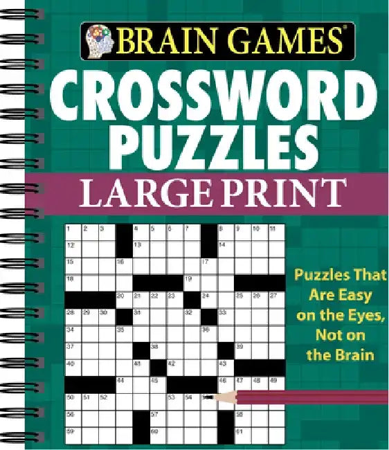 Brain Games Crossword Puzzles by Ltd Publications International