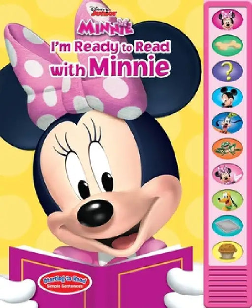 Disney Junior Minnie: I'm Ready to Read with Minnie Sound Book by PI Kids