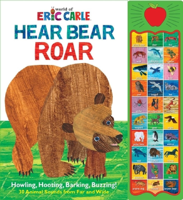 Apple Eric Carle Hear the Bear Roar