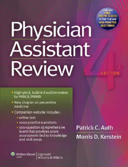 Physician Assistant Review by Patrick C. Auth