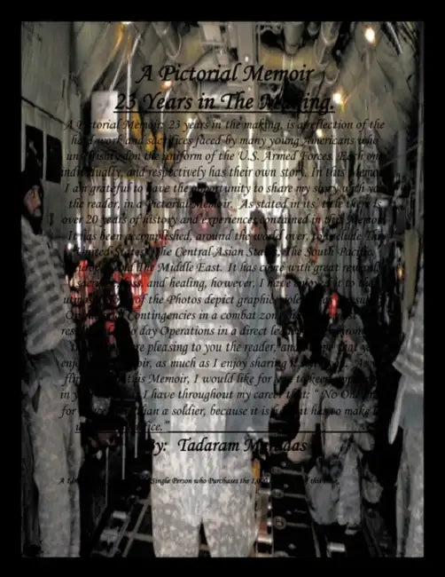 A Pictorial Memoir: 23 Years in the Making by Tadaram Maradas