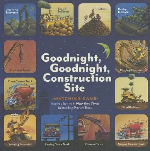 Goodnight, Goodnight, Construction Site Matching Game by Sherri Duskey Rinker