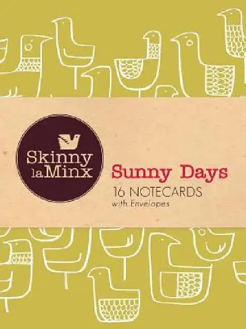 Sunny Days Notecards: 16 Notecards with Envelopes [With Envelope] by Skinny Laminx