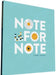 Note for Note: A Music Journal by Chronicle Books
