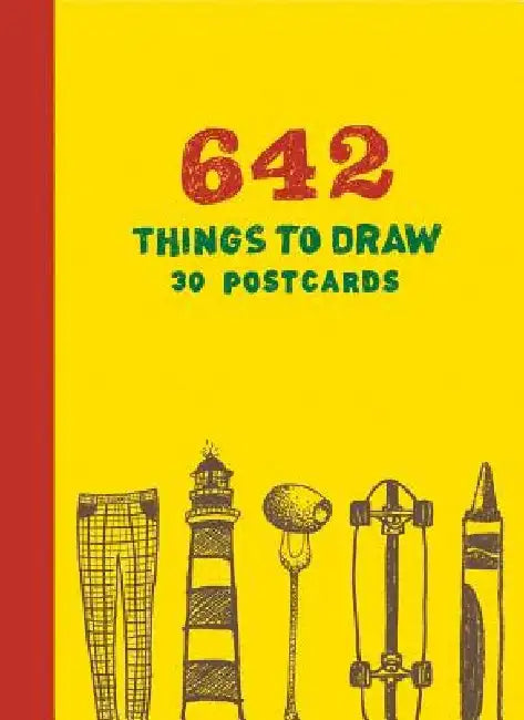 642 Things to Draw: 30 Postcards by Chronicle Books