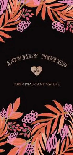 Lovely Notes: Berries and Leaves by Erin Hung
