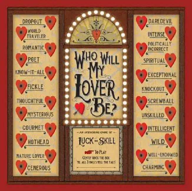 Who Will My Lover Be? Game Box by Heather Ramsay