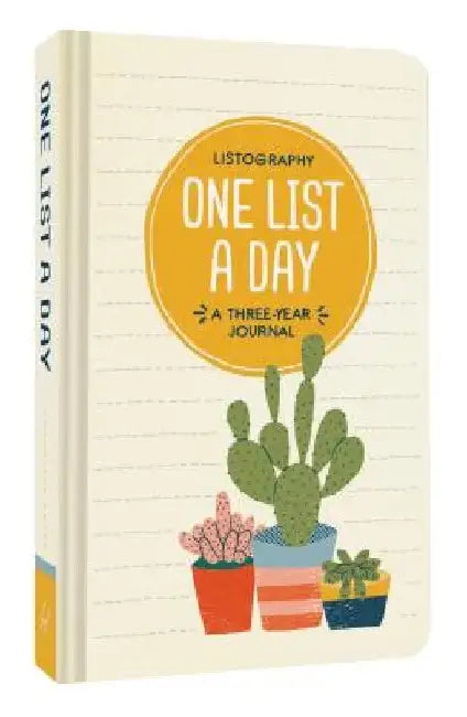 Listography: One List a Day: A Three-Year Journal (List Journal, Book of Lists, Guided Journal) by Lisa Nola