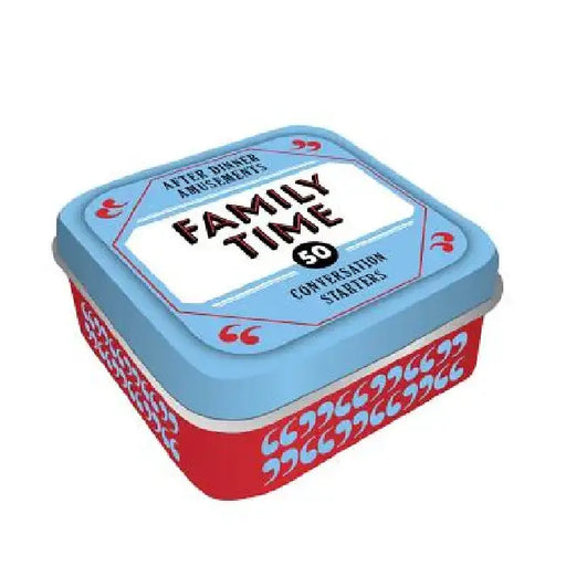 After Dinner Amusements: Family Time: 50 Conversation Starters by Chronicle Books