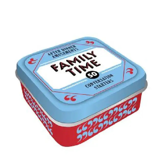 After Dinner Amusements: Family Time: 50 Conversation Starters by Chronicle Books