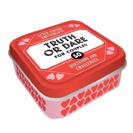 After Dinner Amusements: Truth or Dare for Couples: 50 Questions and Challenges by Chronicle Books