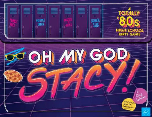 Oh My God, Stacy! a Totally 80's High School Party Game - For 3-12 Players, Ages 14+ - Find Your Clique and Race to Be the Coolest in School - Rad Car by Greg Schram