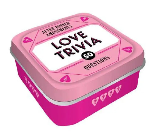 After Dinner Amusements Love T by Chronicle Books