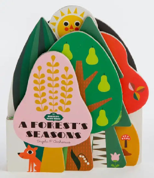 Bookscape Board Books: A Forest's Seasons: (colorful Children's Shaped Board Book, Forest Landscape Toddler Book) by Ingela P. Arrhenius