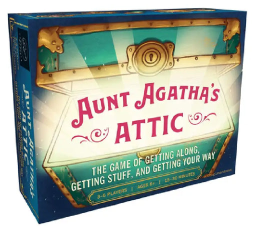 Aunt Agatha's Attic: The Game of Getting Along, Getting Stuff, and Getting Your Way (Fun and Fast Family Card Game, Quick and Easy Negotiat by Doug Levandowski