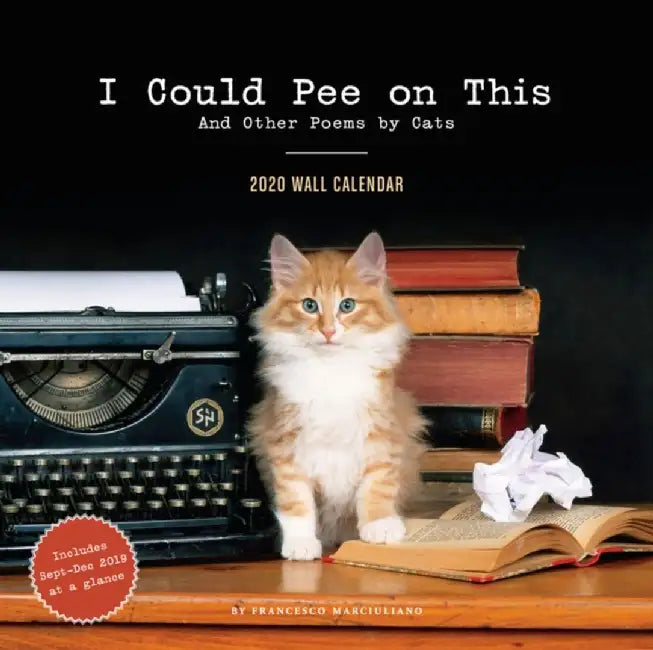 2020 Wall Calendar: I Could Pee on This 2020 Wall Calendar by Marciuliano, Francesco