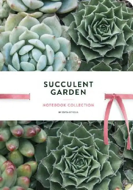 Succulent Garden Notebook Collection by Edyta Szyszlo