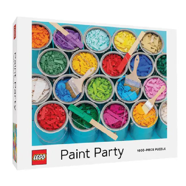 Lego Paint Party Puzzle by Lydia Ortiz