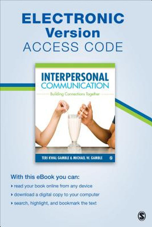 Interpersonal Communication Electronic Version by Browne, Felicia Dorothea