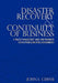 Disaster Recovery & Continuity of Business: A Project Management Guide and Workbook for Network Computing Environments by John L. Cimasi