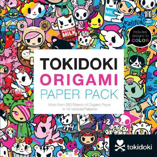 Tokidoki Origami Paper Pack: More Than 250 Sheets of Origami Paper in 16 Tokidoki Patterns by Tokidoki
