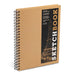 Sketchbook 8.5 X 11 Kraft Spiral Hardcover Mixed Media Sketchbook for Drawing: Acid-Free Quality Paper (128 Pages) by Union Square & Co