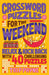 Crossword Puzzles for the Weekend by Trip Payne