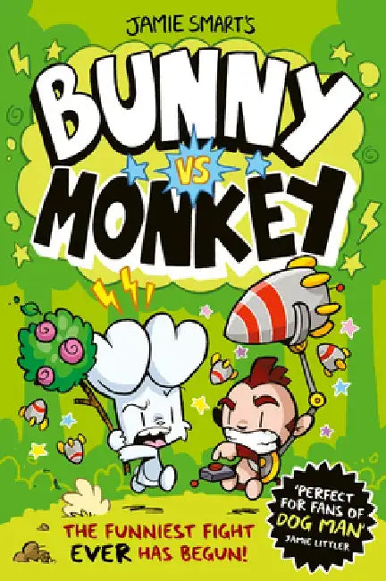 Bunny vs. Monkey by Jamie Smart