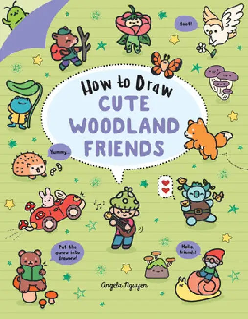 How to Draw Cute Woodland Friends by Angela Nguyen
