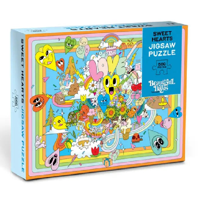 Sweet Hearts 500-Piece Jigsaw Puzzle by Christopher Uphues