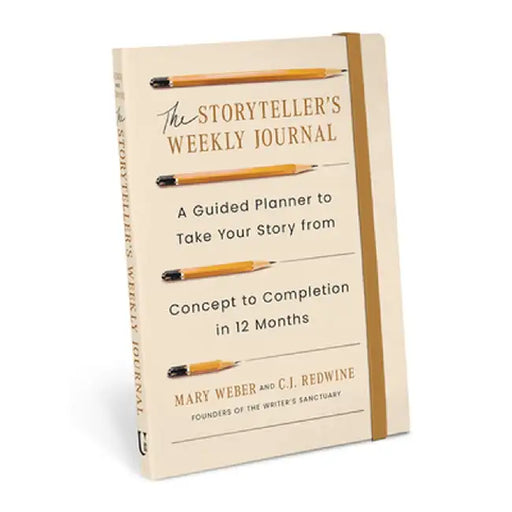 The Storyteller's Weekly Journal: A Guided Planner to Take Your Story from Concept to Completion in 12 Months by C. J. Redwine