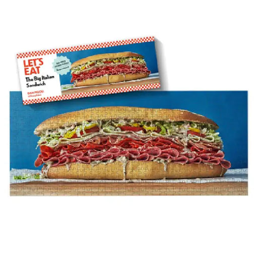 The Big Italian Sandwich Puzzle: 560-Piece Jigsaw Puzzle (Based on a Recipe from the Grossy Pelosi Cookbook Let's Eat!) by Dan Pelosi