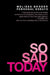 So Sad Today: Personal Essays by Melissa Broder
