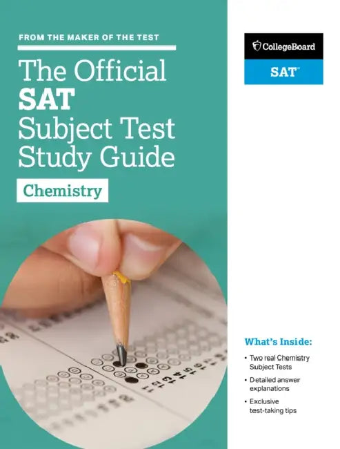 The Official Sat Subject Test In Chemistry Study Guide by The College Board