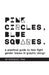 Pink Circles, Blue Squares.: A Practical Guide to Help Fight Gender Biases in Graphic Design. by Vic Rodriguez Tang