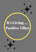 It's Giving Positive Vibes: Notebook/Journal by Tremia Hampton
