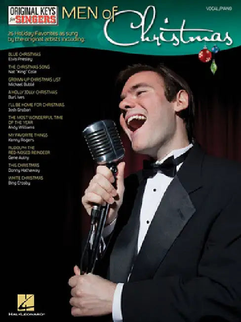 Men of Christmas - Original Keys for Singers by Hal Leonard Corp
