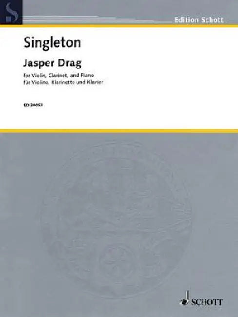 Jasper Drag: Violin, Clarinet, and Piano by Alvin Singleton