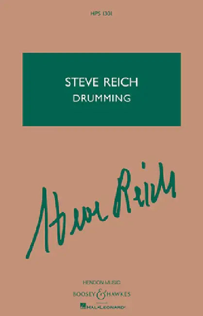 Drumming: Percussion Ensemble by Steve Reich