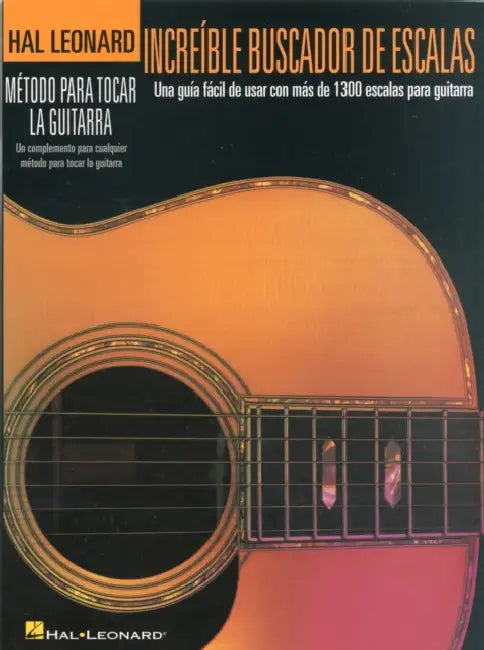 Incredible Scale Finder - Spanish Edition: Increible Buscador de Escalas by Hal Leonard Corp