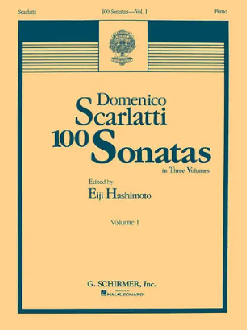 100 Sonatas - Volume 1 (Sonata 1, K6 - Sonata 33, K226): Piano Solo by Domenico Scarlatti, Eiji Hashimoto