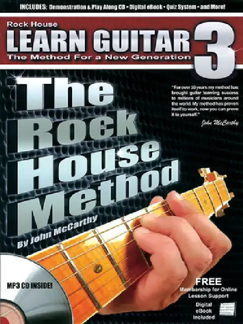The Rock House Method: Learn Guitar 3: The Method for a New Generation [With CD (Audio)] by John McCarthy